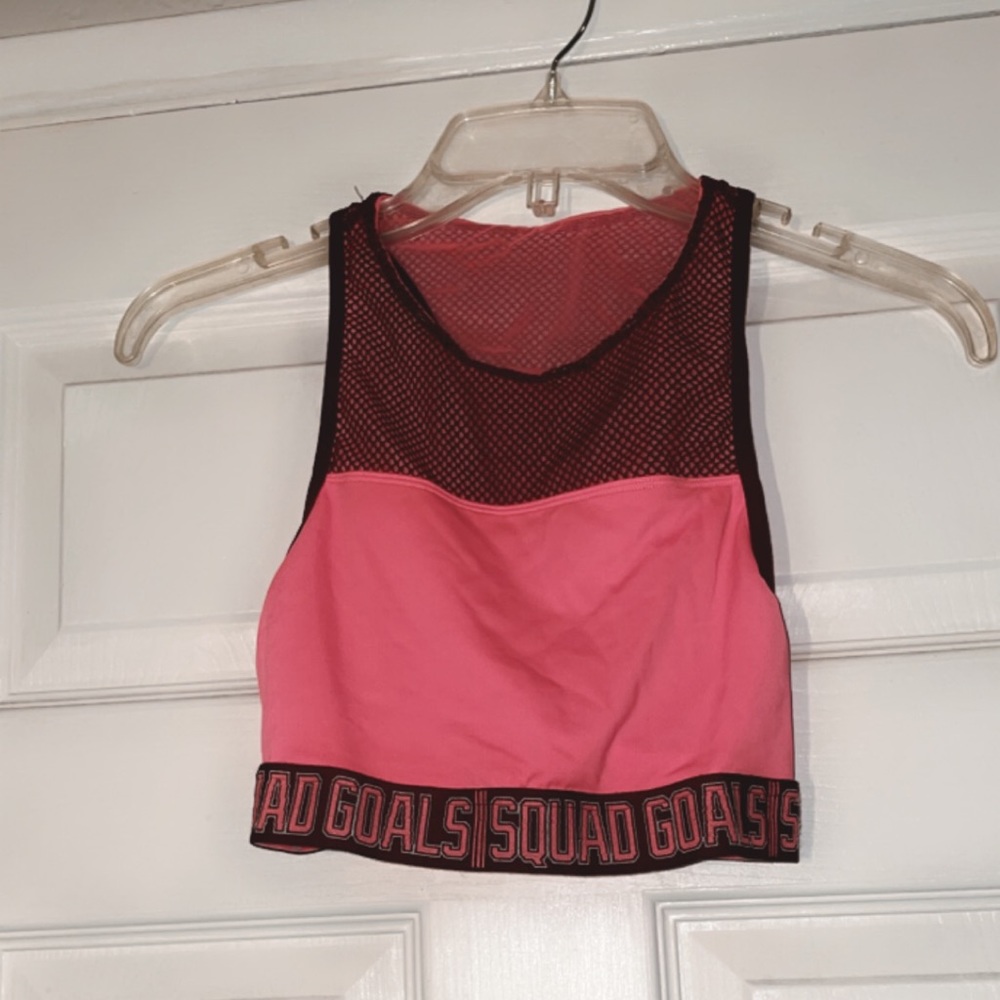 Pink/Victoria secret sports bra thin